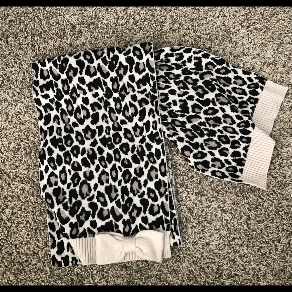 Kate Spade Leopard Scarf